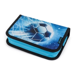 Školní batoh pro holky Bagmaster Beta 26 C - Fotbal - malý set 
