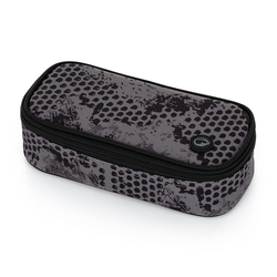 Studentský batoh pro kluky Bagmaster Zipster 25 B - šedý -  malý set