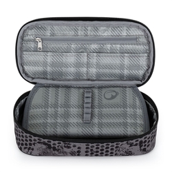 Studentský batoh pro kluky Bagmaster Zipster 25 B - šedý -  malý set
