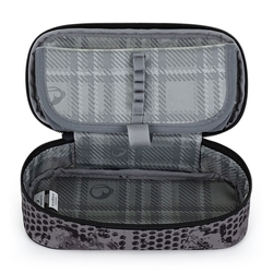 Studentský batoh pro kluky Bagmaster Zipster 25 B - šedý -  malý set