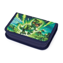 Školní batoh pro kluky Bagmaster Lumi 25 C - dinosaurus - malý set - kopie