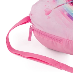 Školní batoh pro holky Bagmaster Beta 26 B - Jednorožec - malý set 