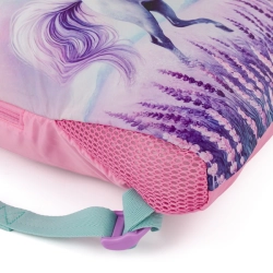 Školní batoh pro holky Bagmaster Lumi 26 A - kůň - malý set  