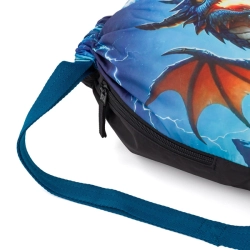 Školní batoh pro kluky Bagmaster Lumi 26 D - drak - malý set  