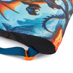 Školní batoh pro kluky Bagmaster Lumi 26 D - drak - malý set  