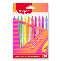 Dětské fixy  Maped Neon - 10 ks sada