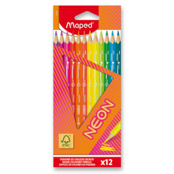 Pastelky Maped Neon - 12 barev