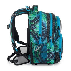 Školní batoh pro holky  Bagmaster Dopi 25 B - motorka - malý set