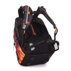 Školní batoh pro kluky  Bagmaster Dopi 26 B - hasiči - malý set