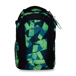 Školní batoh WALKER Campus Neo Papercut Green