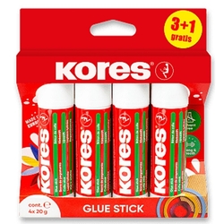 Lepicí tyčinka Kores 20 g - 3+1 ZDARMA
