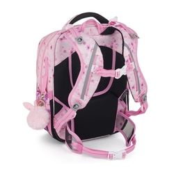 Školní batoh pro holky Bagmaster Lumi 25 A - králíček - malý set