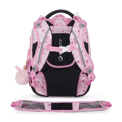 Školní batoh pro holky Bagmaster Lumi 25 A - králíček - malý set