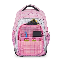 Školní batoh pro holky Bagmaster Lumi 25 A - králíček - malý set