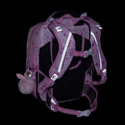 Školní batoh pro holky Bagmaster Lumi 25 A - králíček - malý set
