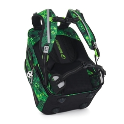 Školní batoh pro kluky Bagmaster Lumi 25 B - fotbal - malý set