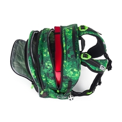 Školní batoh pro kluky Bagmaster Lumi 25 B - fotbal - malý set
