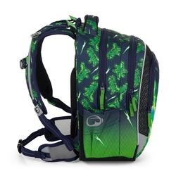 Školní batoh pro kluky Bagmaster Lumi 25 C - dinosaurus - malý set - kopie