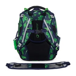 Školní batoh pro kluky Bagmaster Lumi 25 C - dinosaurus - malý set - kopie