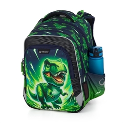 Školní batoh pro kluky Bagmaster Lumi 25 C - dinosaurus - malý set - kopie