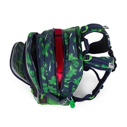 Školní batoh pro kluky Bagmaster Lumi 25 C - dinosaurus
