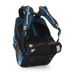 Školní batoh pro kluky Bagmaster Lumi 26 C - auto - malý set 
