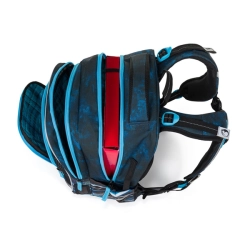 Školní batoh pro kluky Bagmaster Lumi 26 C - auto - malý set 