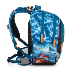 Školní batoh pro kluky Bagmaster Lumi 26 D - drak
