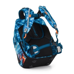 Školní batoh pro kluky Bagmaster Lumi 26 D - drak - malý set  