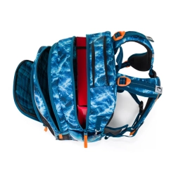 Školní batoh pro kluky Bagmaster Lumi 26 D - drak - malý set  