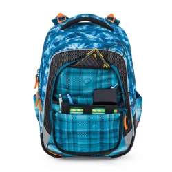 Školní batoh pro kluky Bagmaster Lumi 26 D - drak - malý set  
