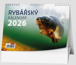 Stolní kalendář Baloušek 2026 - Rybářský
