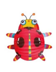 Lampion koule 24 cm ZVÍŘÁTKO 