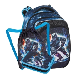 Školní batoh pro kluky Bagmaster Beta 26 D - Hokej - malý set 