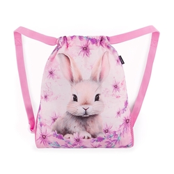 Školní batoh pro holky Bagmaster Lumi 25 A - králíček - malý set