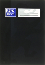 Školní sešit Oxford, A4, 444 - 40 listů, linkovaný, Barva Černá