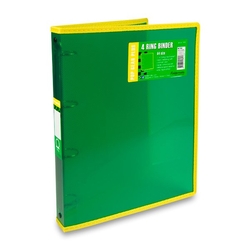 4kroužkový pořadač FolderMate Pop Gear Plus - A4, výběr barev,Barva Zelený