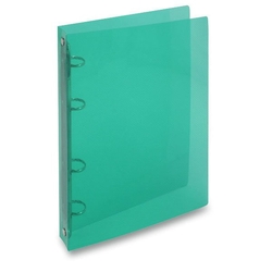 4koužkový pořadač Transparent, A4, hřbet 20 mm - mix motivů,Barva Zelená