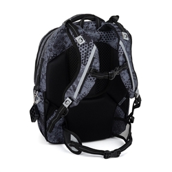 Studentský batoh pro kluky Bagmaster Zipster 25 B - šedý