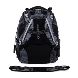 Studentský batoh pro kluky Bagmaster Zipster 25 B - šedý