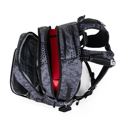 Studentský batoh pro kluky Bagmaster Zipster 25 B - šedý