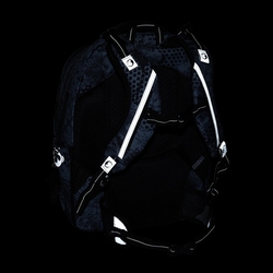 Studentský batoh pro kluky Bagmaster Zipster 25 B - šedý