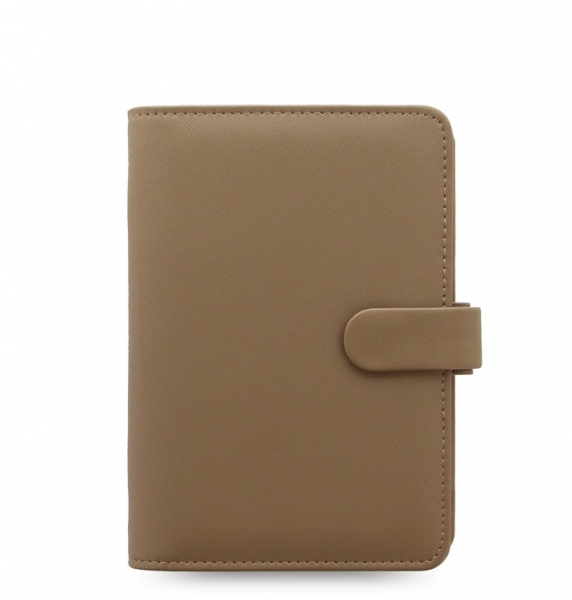 Diář Filofax Saffiano, Osobní - Fawn