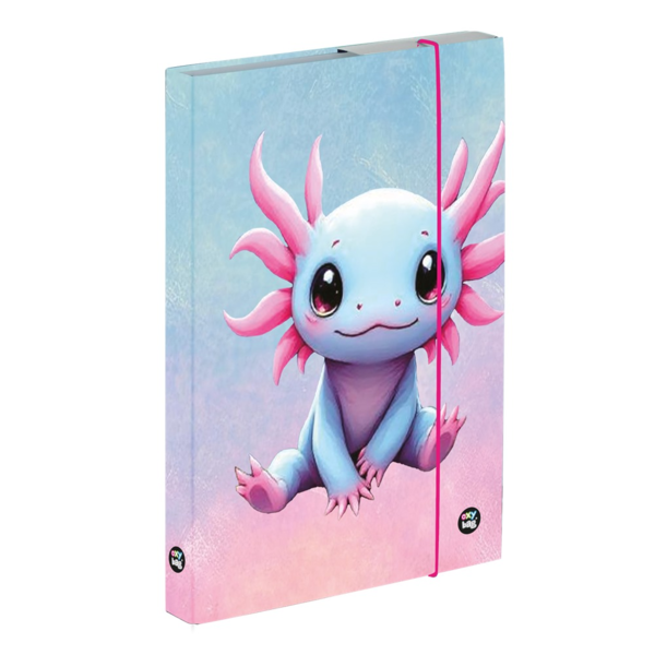 Školní box na sešity A4 Karton P+P - Axolotl