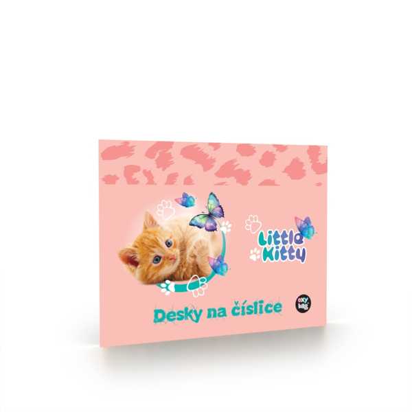 Desky na číslice, Karton P+P - Kočka