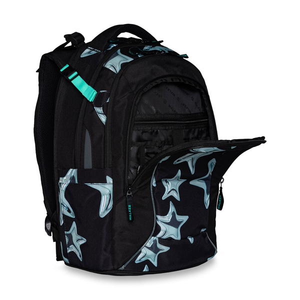 Školní batoh WALKER Campus Neo Stars Black Grey