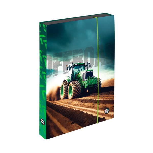 Školní box na sešity jumbo A4 Karton P+P  - Traktor