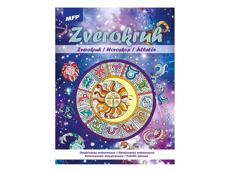 Antistresové omalovánky A4 MFP - Zvěrkruh