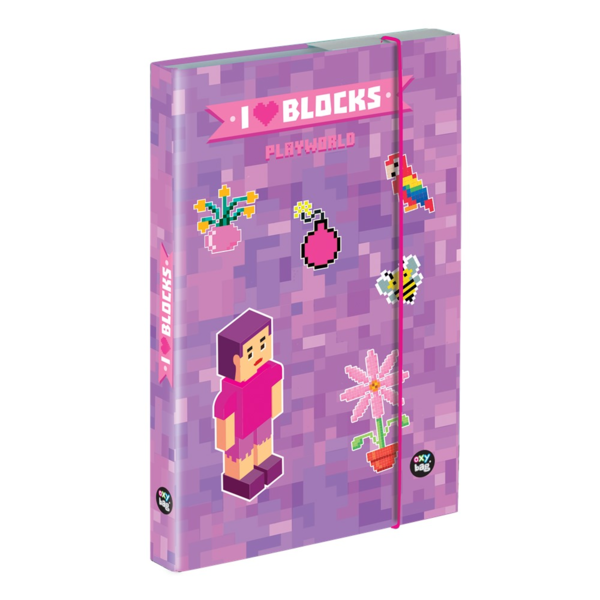 Školní box na sešity A4 Karton P+P - Playworld Girl 2026