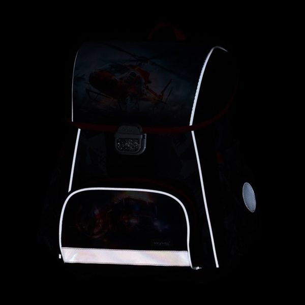Školní batoh pro prvňáčka Karton P+P PREMIUM - Hasiči